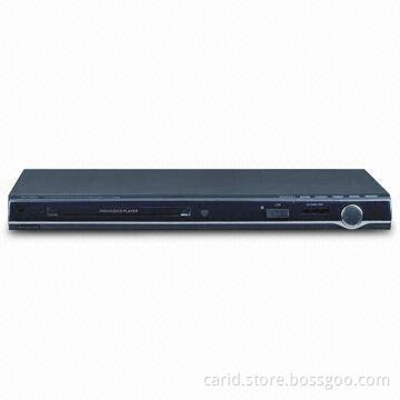 DVD Player in Medium Size, Supports USB and 3-in-1 Card Reader Function